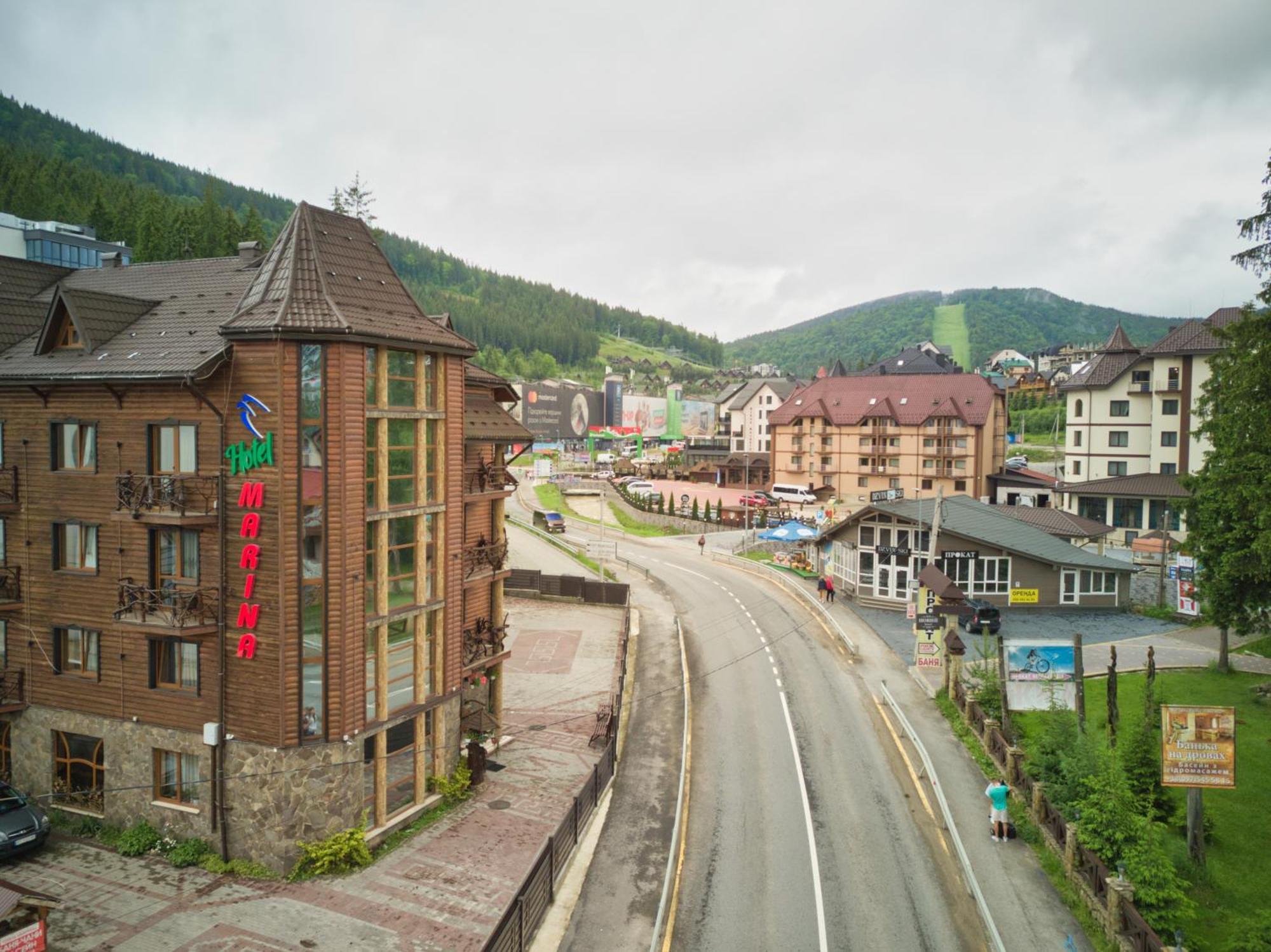Марина Hotell Bukovel Exteriör bild
